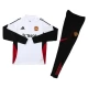 Kinder Manchester United Trainingsanzug 2025-26 - 1-4 Zip Weiß
