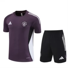 Kinder Manchester United Trainingstrikot + Shorts 2025-26 Lila