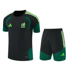 Kinder Mexiko Trainingstrikot + Shorts 2026-27 Schwarz