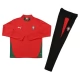Kinder Portugal Trainingsanzug 2025-26 - 1-4 Zip Rot