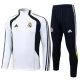 Kinder Real Madrid Trainingsanzug 2025-26 - 1-4 Zip Weiß