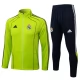 Kinder Real Madrid Trainingsjacke + Hose 2025-26 - Grün