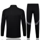 Kinder Real Madrid Trainingsjacke + Hose 2025-26 - Schwarz