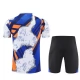 Kinder Real Madrid Trainingstrikot + Shorts 2025-26 Blau