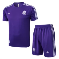 Kinder Real Madrid Trainingstrikot + Shorts 2025-26 Lila