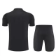 Kinder Real Madrid Trainingstrikot + Shorts 2025-26 Schwarz