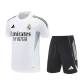 Kinder Real Madrid Trainingstrikot + Shorts 2025-26 Weiß