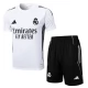 Kinder Real Madrid Trainingstrikot + Shorts 2025-26 Weiß