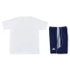 Kinder Real Madrid Trainingstrikot + Shorts 2025-26 Weiß