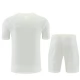 Kinder Real Madrid Trainingstrikot + Shorts 2026-27 Beige