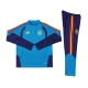 Kinder Spanien Trainingsanzug 2026-27 - 1-4 Zip Blau