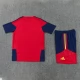 Kinder Spanien Trainingstrikot + Shorts 2026-27 Rot