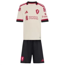 Liverpool Auswärts Trikot Set Kinder 2025-26 Liverpool Auswärts Trikot Set Kinder 2025-26