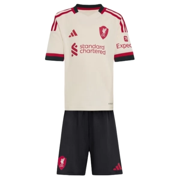 Liverpool Auswärts Trikot Set Kinder 2025-26 Liverpool Auswärts Trikot Set Kinder 2025-26