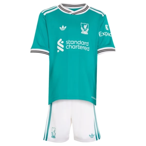 Liverpool Ausweich Trikot Set Kinder 2025-26 Liverpool Ausweich Trikot Set Kinder 2025-26