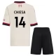 Liverpool Chiesa 14 Auswärts Trikot Set Kinder 2025-26 Liverpool Chiesa 14 Auswärts Trikot Set Kinder 2025-26