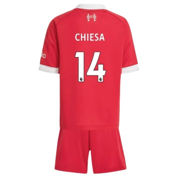 Liverpool Chiesa 14 Heim Trikot Set Kinder 2025-26 Liverpool Chiesa 14 Heim Trikot Set Kinder 2025-26