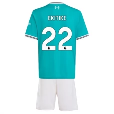 Liverpool Ekitike 22 Ausweich Trikot Set Kinder 2025-26 Liverpool Ekitike 22 Ausweich Trikot Set Kinder 2025-26