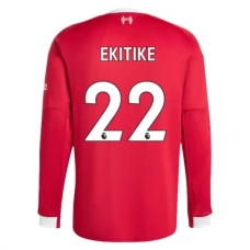 Liverpool Ekitike 22 Heimtrikot 2025-26 Langarm