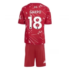 Liverpool Gakpo 18 Heim Trikot Set Kinder 2026-27 Liverpool Gakpo 18 Heim Trikot Set Kinder 2026-27