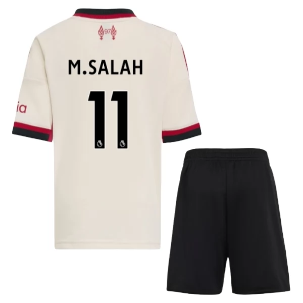 Liverpool M.Salah 11 Auswärts Trikot Set Kinder 2025-26 Liverpool M.Salah 11 Auswärts Trikot Set Kinder 2025-26