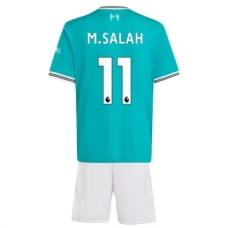 Liverpool M.Salah 11 Ausweich Trikot Set Kinder 2025-26 Liverpool M.Salah 11 Ausweich Trikot Set Kinder 2025-26