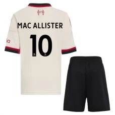 Liverpool Mac Allister 10 Auswärts Trikotsatz Kinder 2025-26