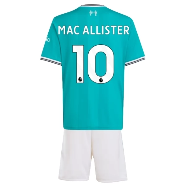 Liverpool Mac Allister 10 Ausweich Trikot Set Kinder 2025-26 Liverpool Mac Allister 10 Ausweich Trikot Set Kinder 2025-26