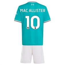 Liverpool Mac Allister 10 Ausweich Trikotsatz Kinder 2025-26