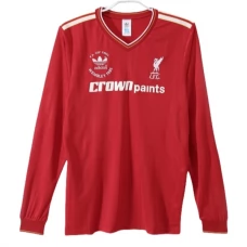 Liverpool Retro Heimtrikot 1986-87 Langarm
