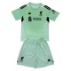 Liverpool Torwart Heim Trikotsatz Kinder 2025-26