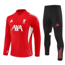 Liverpool Trainingsanzug 2025-26 - 1-4 Zip Rot