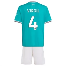 Liverpool Virgil 4 Ausweich Trikot Set Kinder 2025-26 Liverpool Virgil 4 Ausweich Trikot Set Kinder 2025-26
