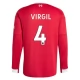 Liverpool Virgil 4 Heimtrikot 2025-26 Langarm