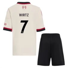 Liverpool Wirtz 7 Auswärts Trikot Set Kinder 2025-26 Liverpool Wirtz 7 Auswärts Trikot Set Kinder 2025-26