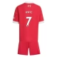 Liverpool Wirtz 7 Heim Trikotsatz Kinder 2025-26