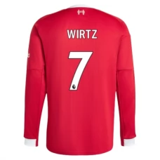 Liverpool Wirtz 7 Heimtrikot 2025-26 Langarm