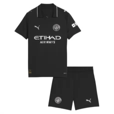 Manchester City Auswärts Trikot Set Kinder 2025-26 Manchester City Auswärts Trikot Set Kinder 2025-26