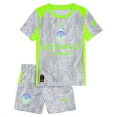 Manchester City Ausweich Trikot Set Kinder 2025-26 Manchester City Ausweich Trikot Set Kinder 2025-26