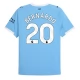 Manchester City Bernardo 20 Heimtrikot 2025-26