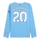 Manchester City Bernardo 20 Heimtrikot 2025-26 Langarm