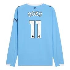 Manchester City Doku 11 Heimtrikot 2025-26 Langarm