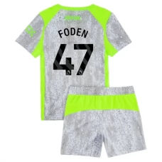 Manchester City Foden 47 Ausweich Trikot Set Kinder 2025-26 Manchester City Foden 47 Ausweich Trikot Set Kinder 2025-26