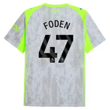 Manchester City Foden 47 Ausweichtrikot 2025-26