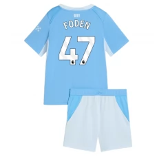 Manchester City Foden 47 Heim Trikot Set Kinder 2026-27