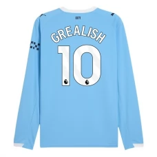 Manchester City Grealish 10 Heimtrikot 2025-26 Langarm