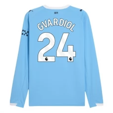 Manchester City Gvardiol 24 Heimtrikot 2025-26 Langarm