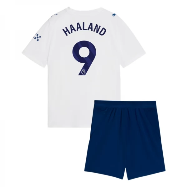 Manchester City Haaland 9 Ausweich Trikot Set Kinder 2026-27 Manchester City Haaland 9 Ausweich Trikot Set Kinder 2026-27
