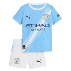 Manchester City Heim Trikotsatz Kinder 2025-26
