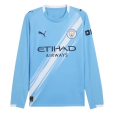 Manchester City Heimtrikot 2025-26 Langarm